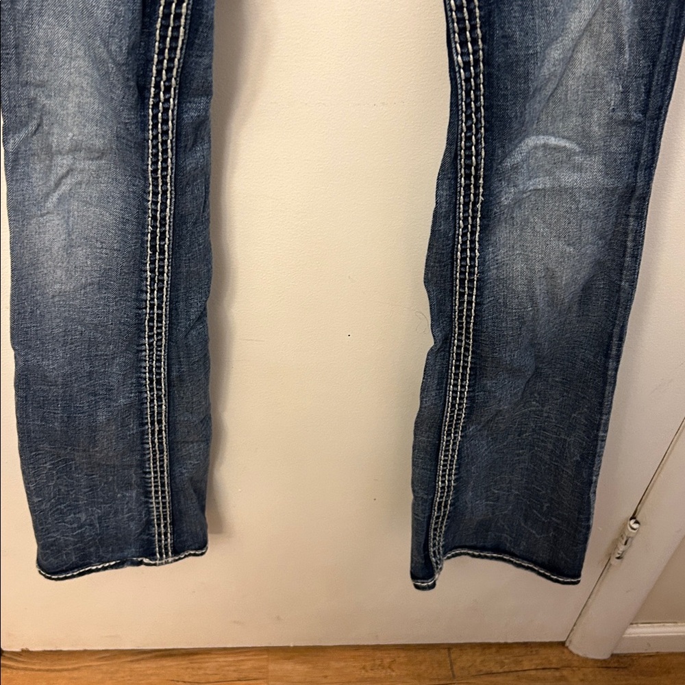 Rock Revival Embellished Jeans Size 24 - Picture 6 of 9